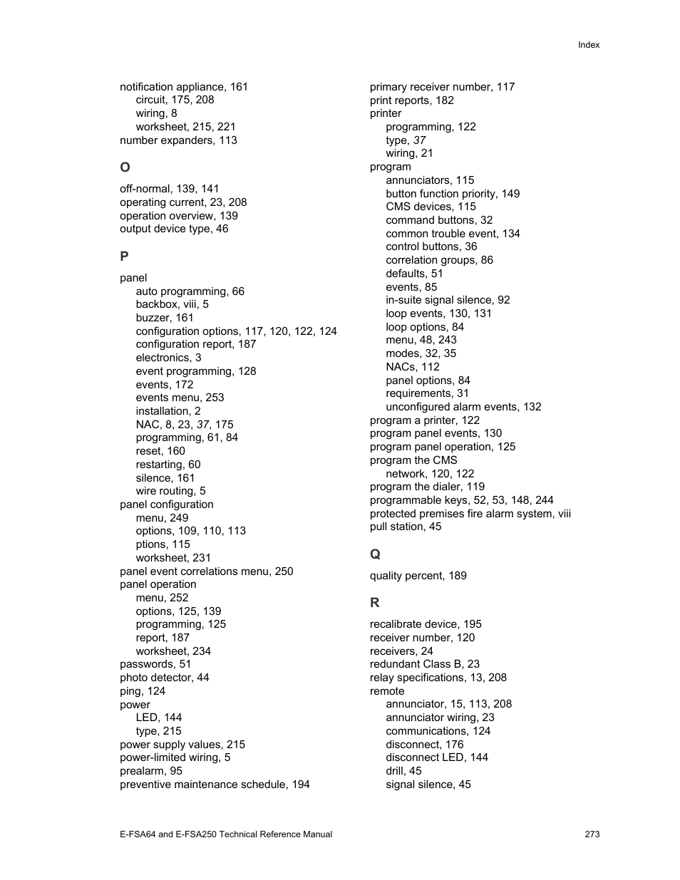 Edwards Signaling eFSA250 User Manual | Page 285 / 288