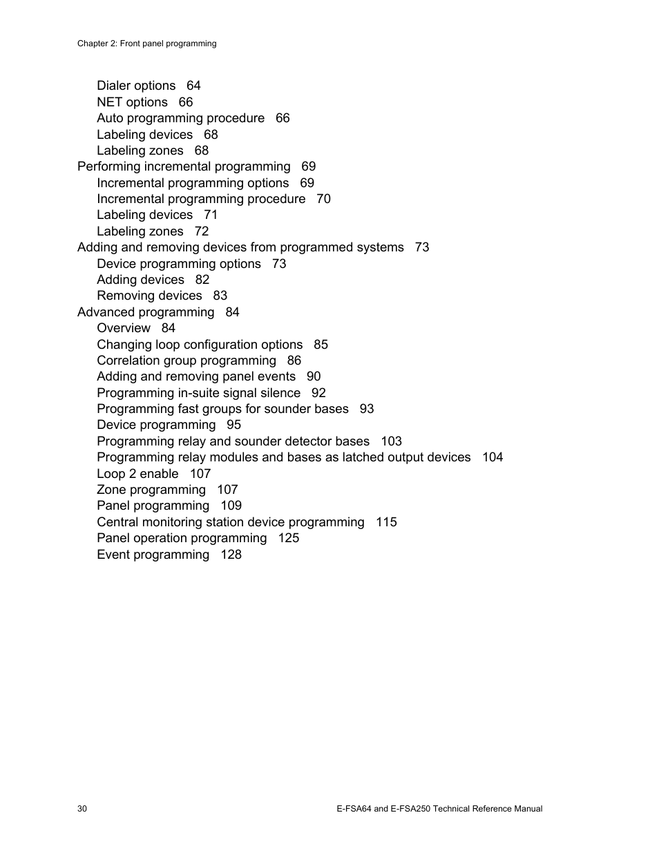 Edwards Signaling eFSA250 User Manual | Page 42 / 288