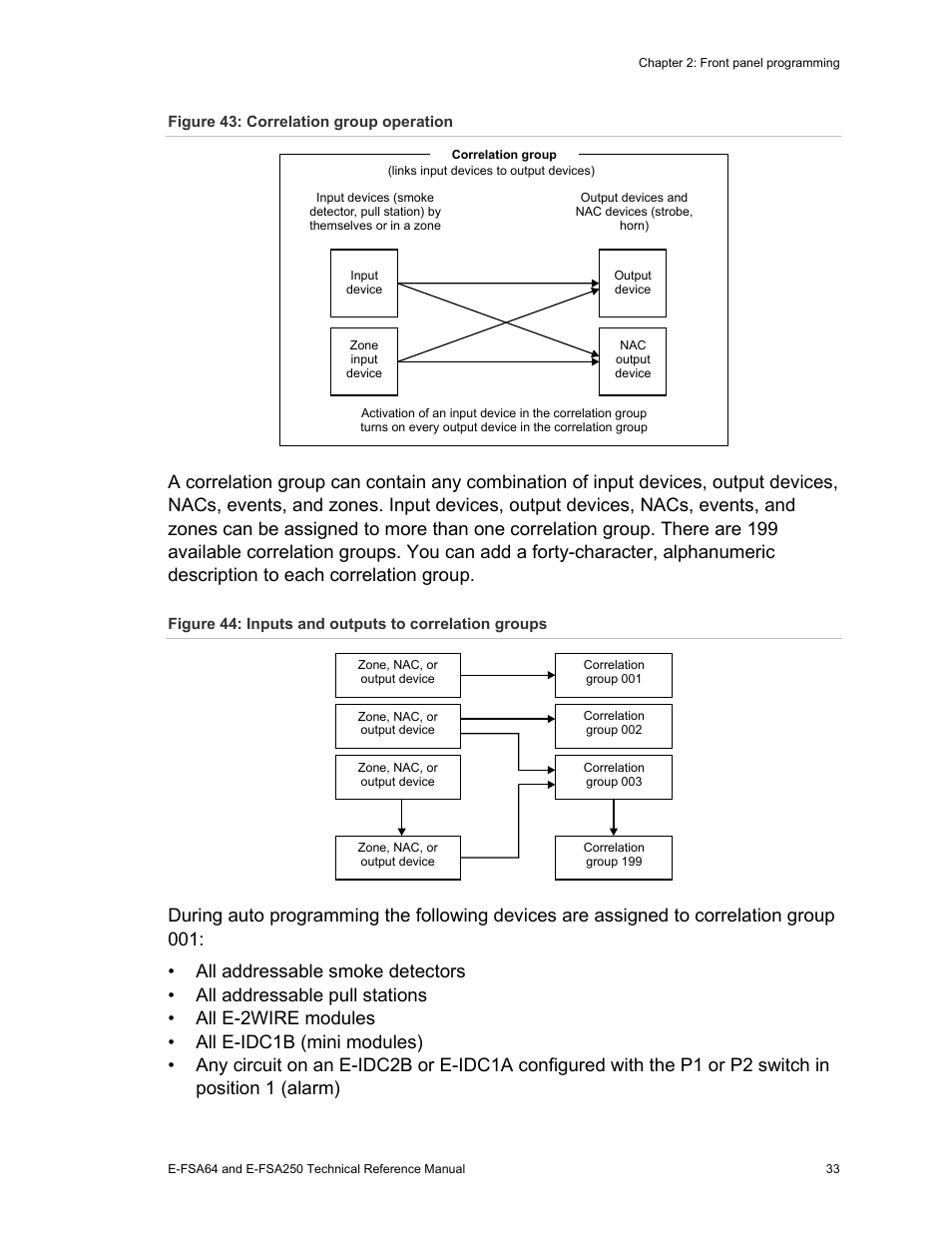 Edwards Signaling eFSA250 User Manual | Page 45 / 288