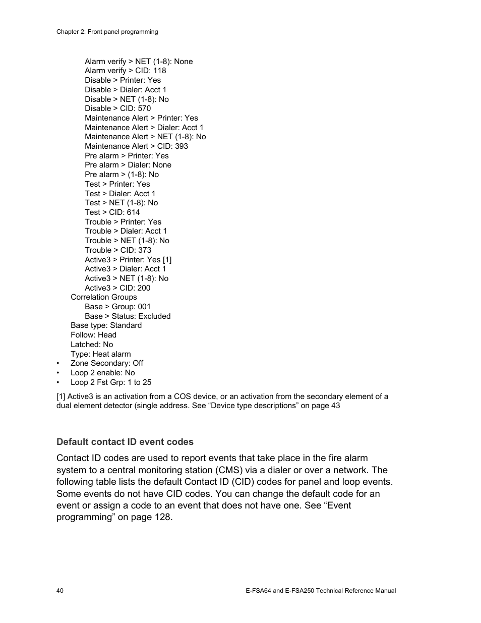Edwards Signaling eFSA250 User Manual | Page 52 / 288