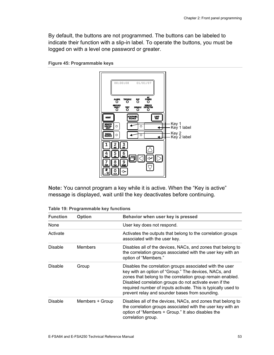 Edwards Signaling eFSA250 User Manual | Page 65 / 288