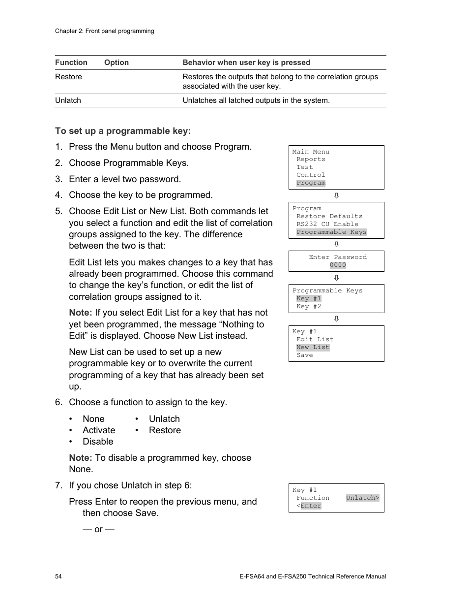 Edwards Signaling eFSA250 User Manual | Page 66 / 288