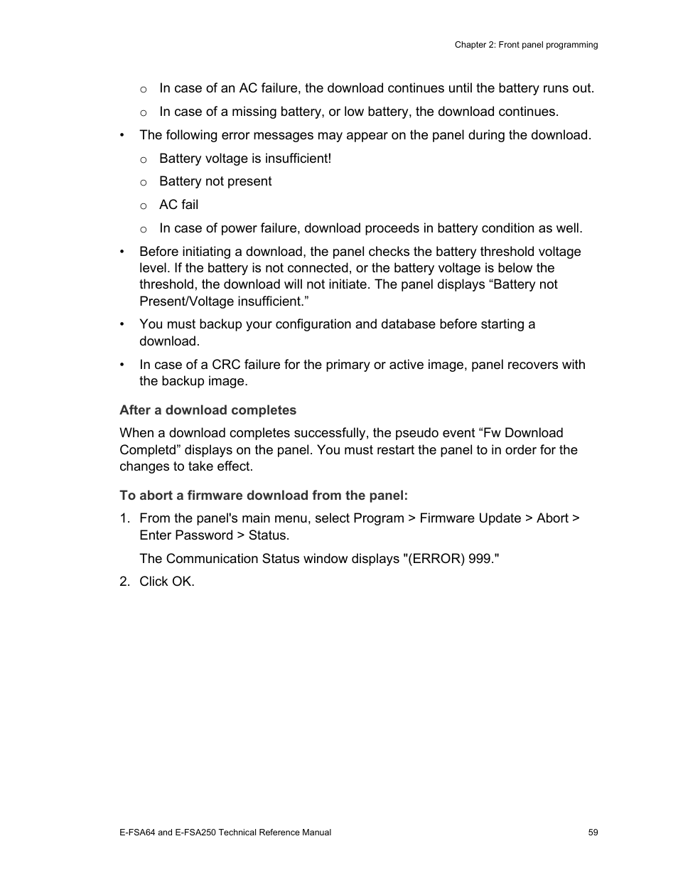 Edwards Signaling eFSA250 User Manual | Page 71 / 288