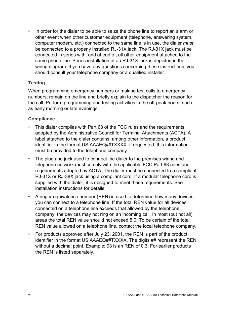 Edwards Signaling eFSA250 User Manual | Page 8 / 288