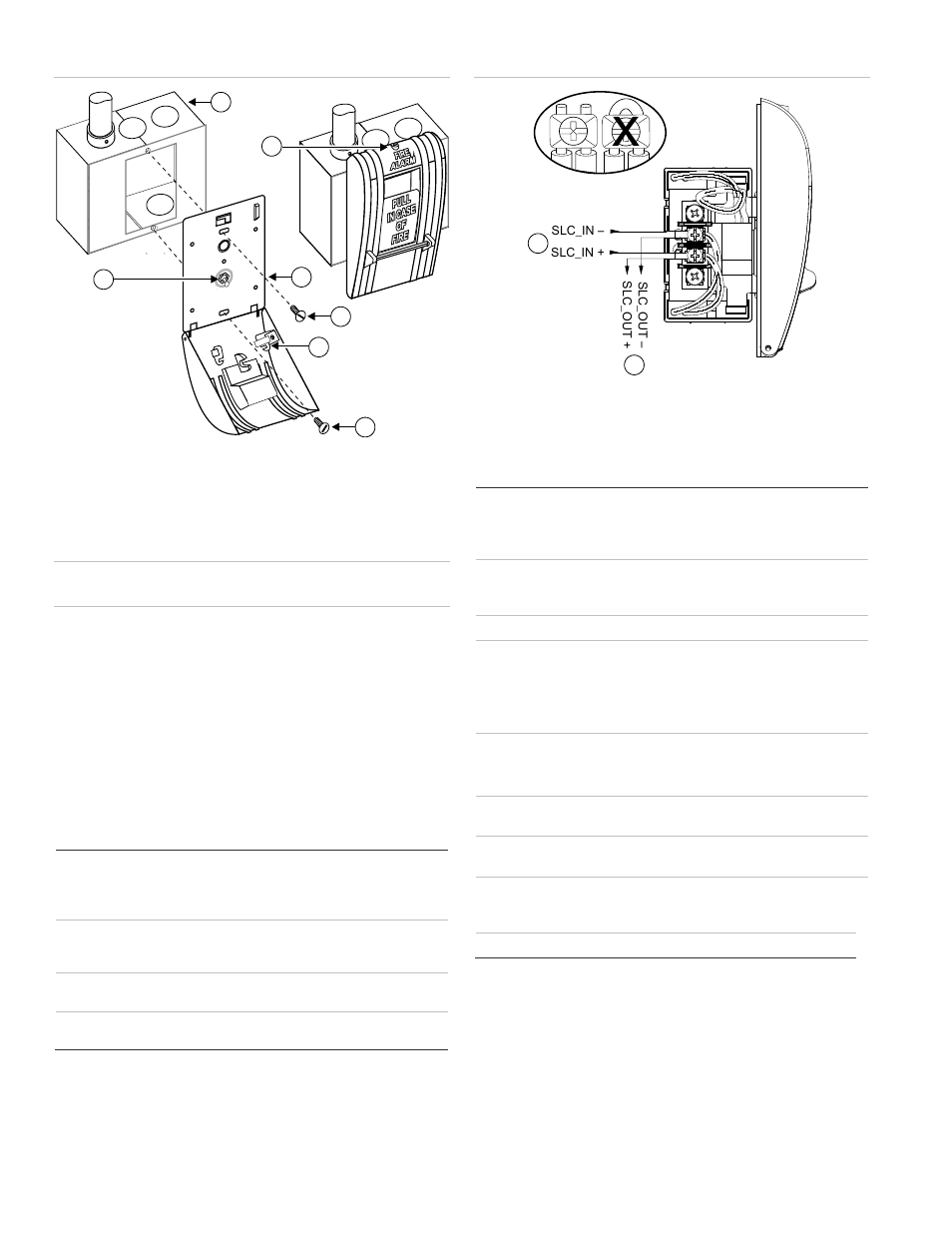 Wiring, Regulatory information, Specifications | Contact information | Edwards Signaling E-270 User Manual | Page 2 / 2