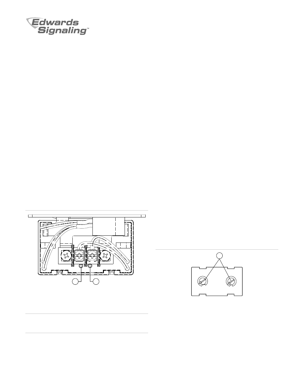 Edwards Signaling E-278 User Manual | 2 pages