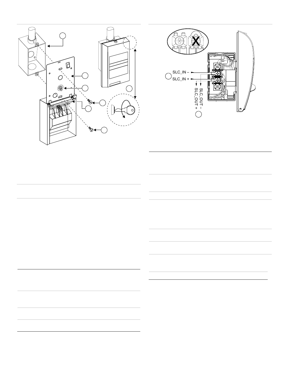 Wiring, Regulatory information, Specifications | Contact information | Edwards Signaling E-278 User Manual | Page 2 / 2