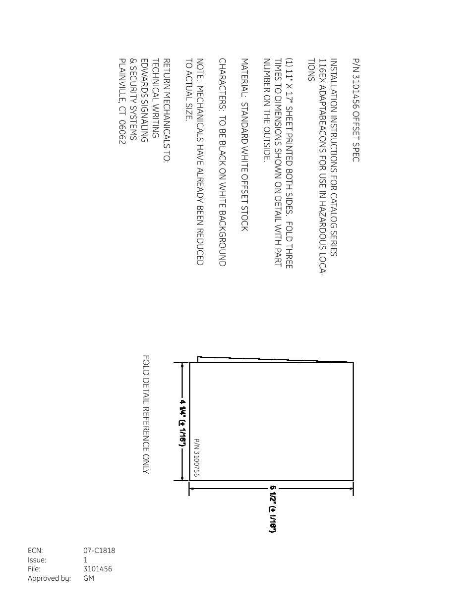 Edwards Signaling 116EXMLED Series User Manual | Page 5 / 5