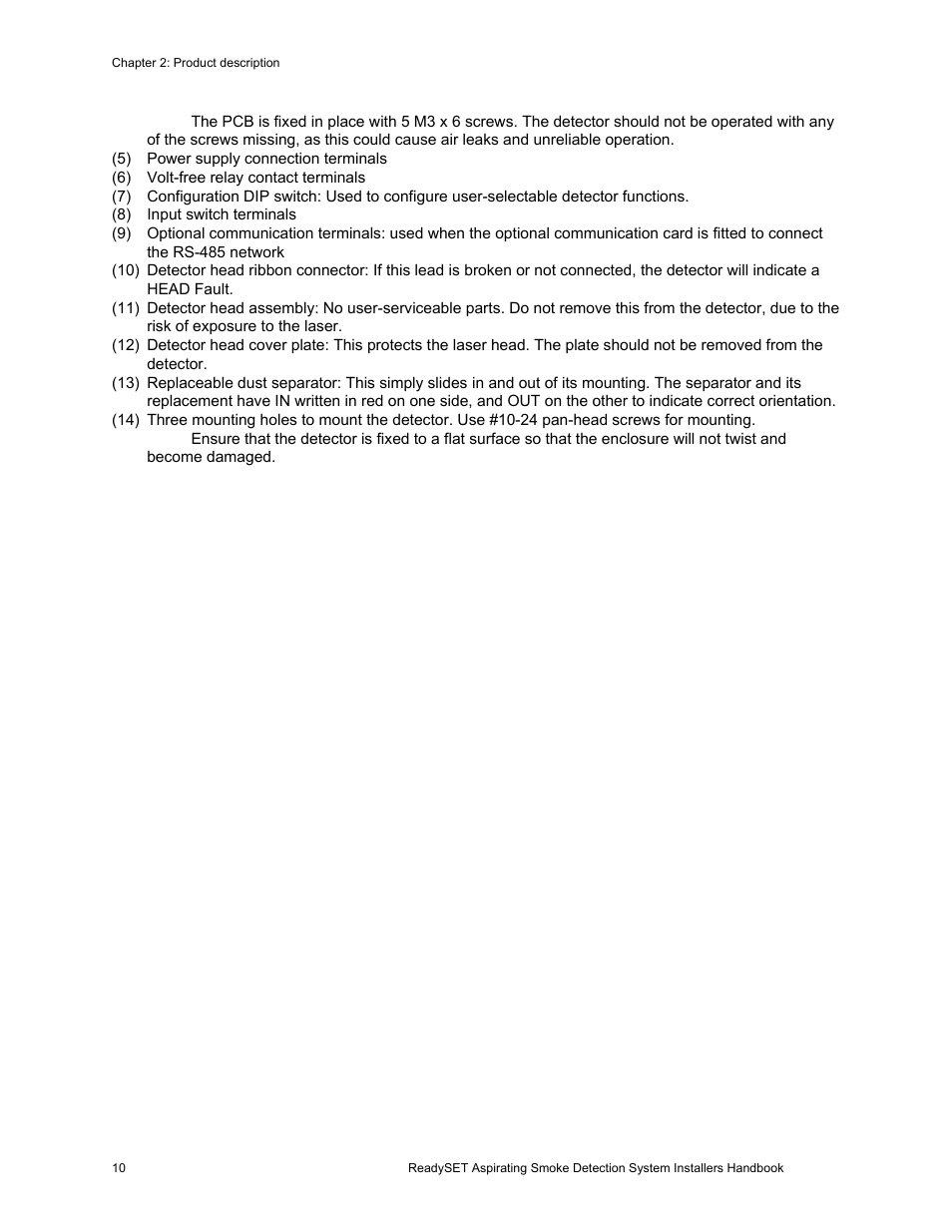 Edwards Signaling ReadySet User Manual | Page 18 / 58