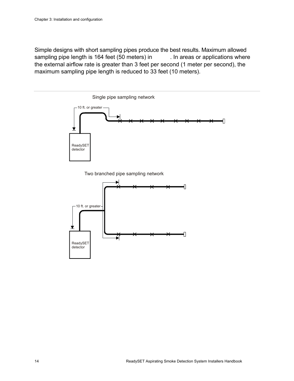 Sample pipe networks | Edwards Signaling ReadySet User Manual | Page 22 / 58