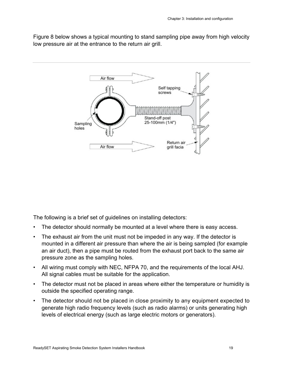 Installation, Installation guidelines | Edwards Signaling ReadySet User Manual | Page 27 / 58