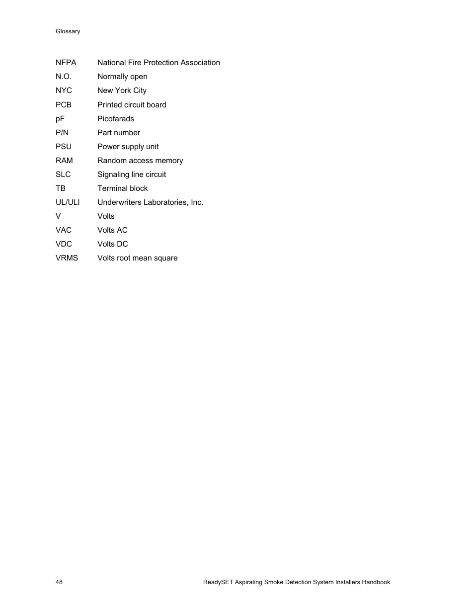 Edwards Signaling ReadySet User Manual | Page 56 / 58