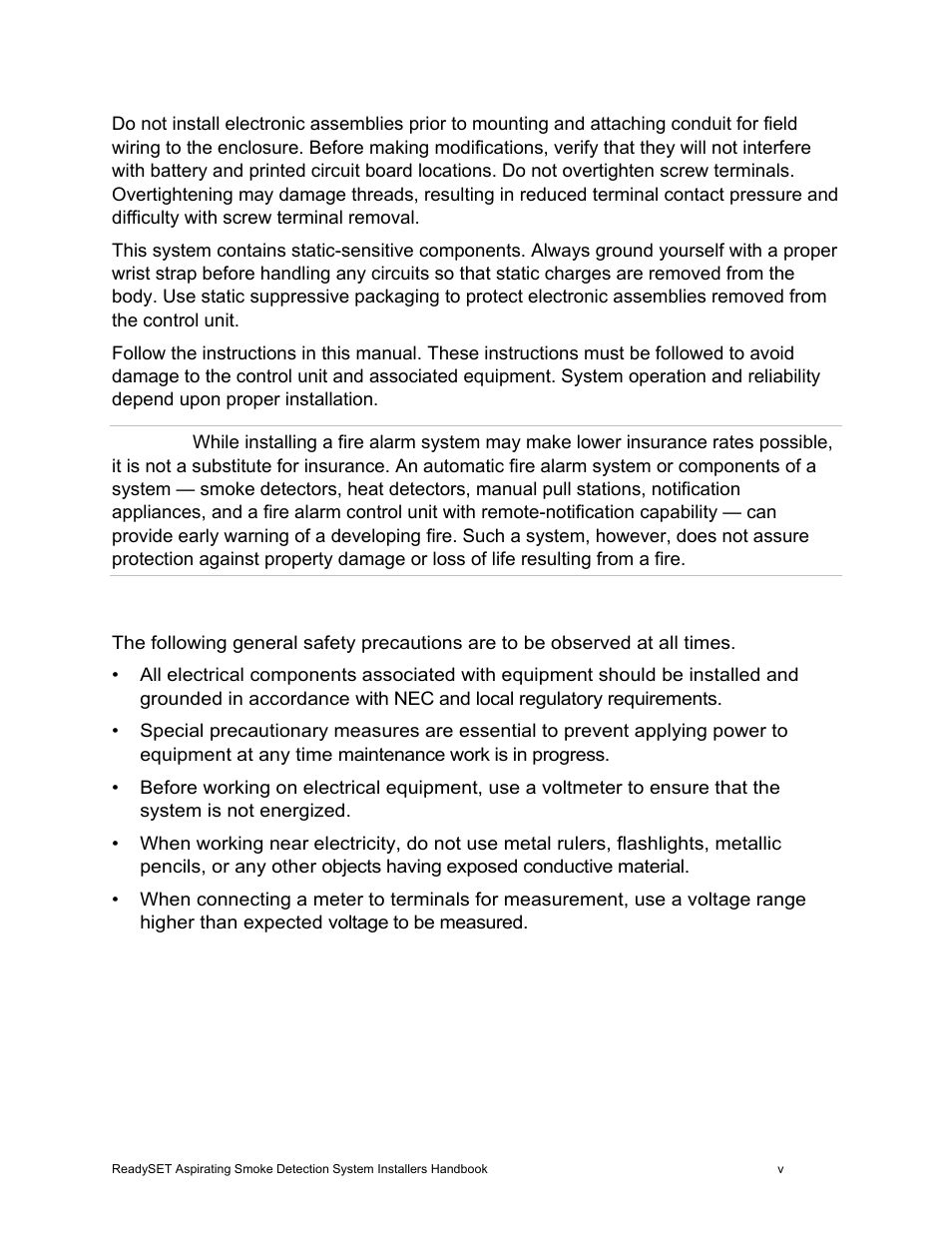 Edwards Signaling ReadySet User Manual | Page 7 / 58