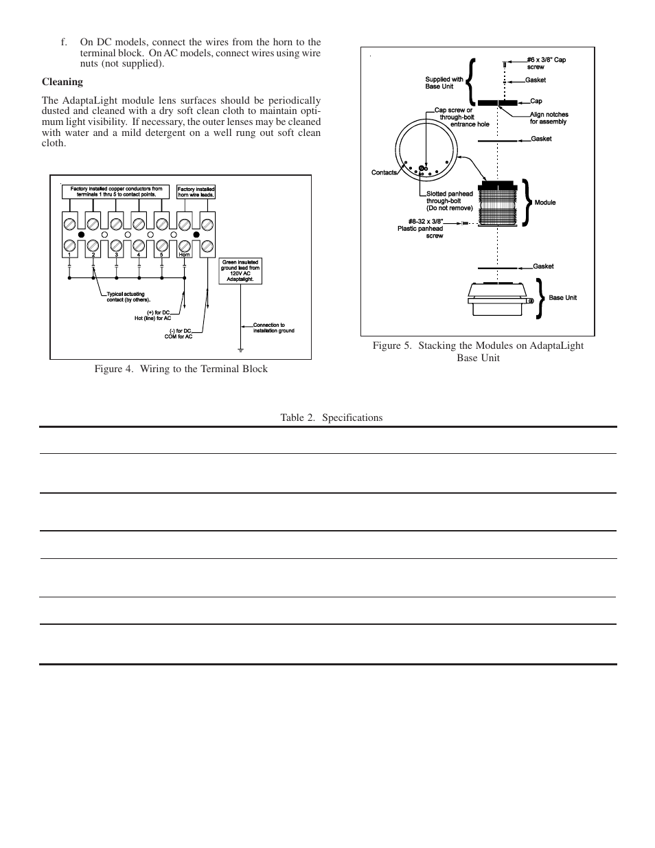 Edwards Signaling 101 Series User Manual | Page 5 / 5