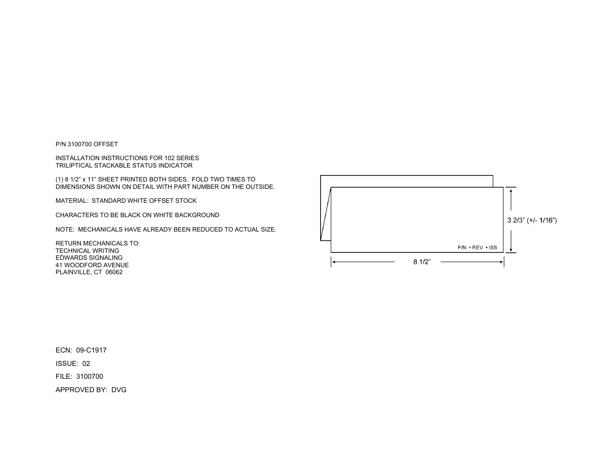 Edwards Signaling 102 Lens Module User Manual | Page 3 / 3