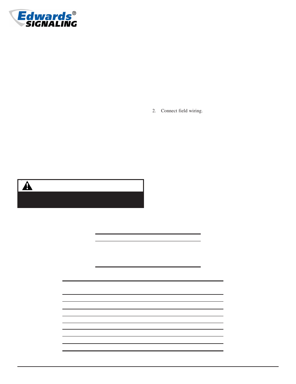 Edwards Signaling 102 Tone Module User Manual | 2 pages