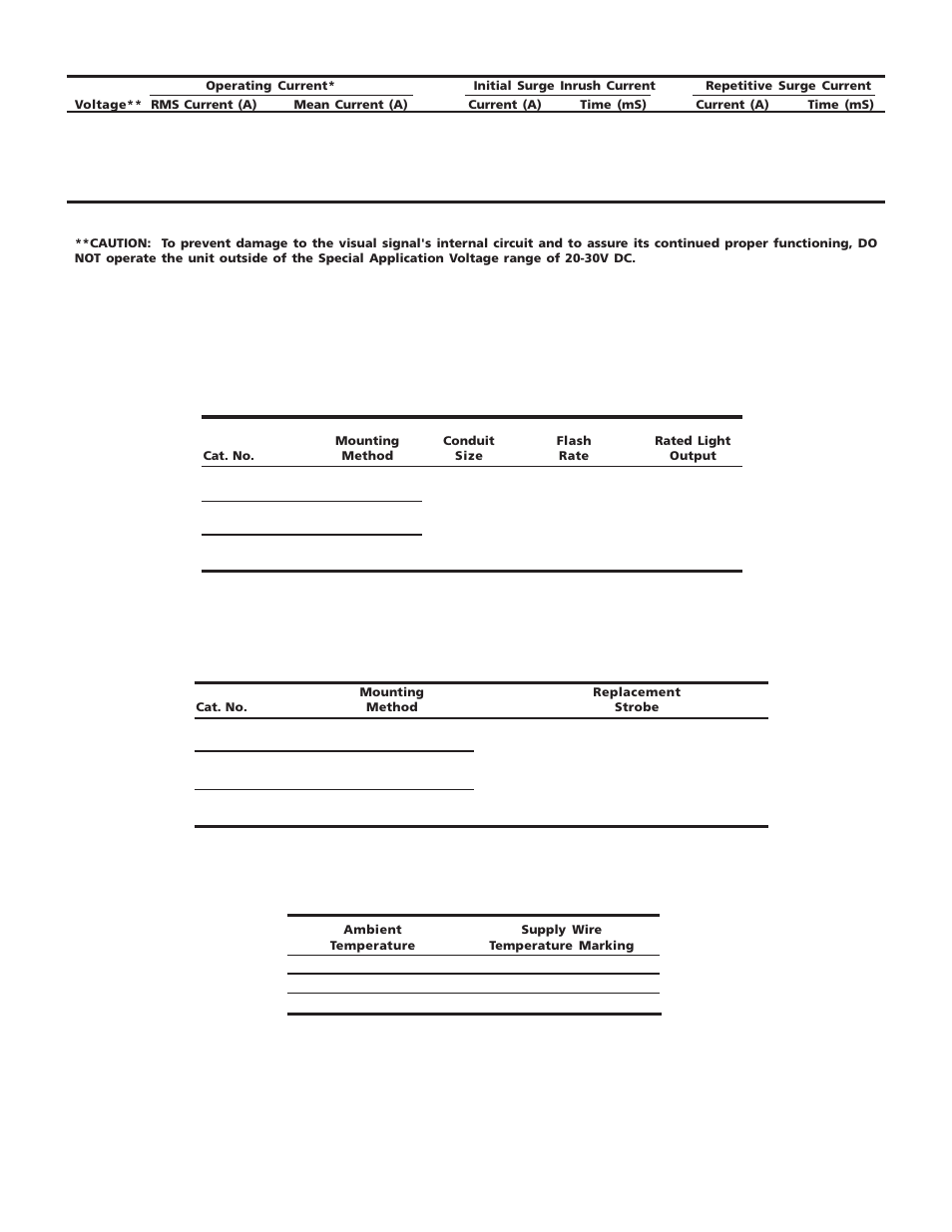 Edwards Signaling 106DEXST-FJ User Manual | Page 3 / 5