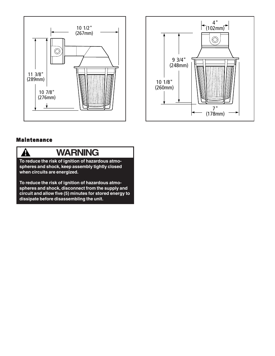 Warning | Edwards Signaling 107DV2 Series User Manual | Page 2 / 4