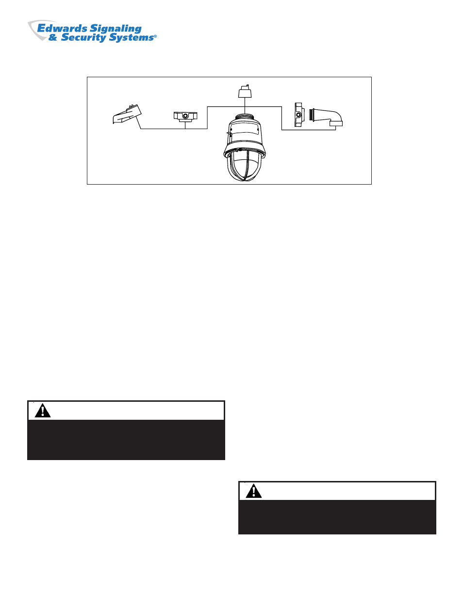 Edwards Signaling 116DEXMST Series User Manual | 4 pages