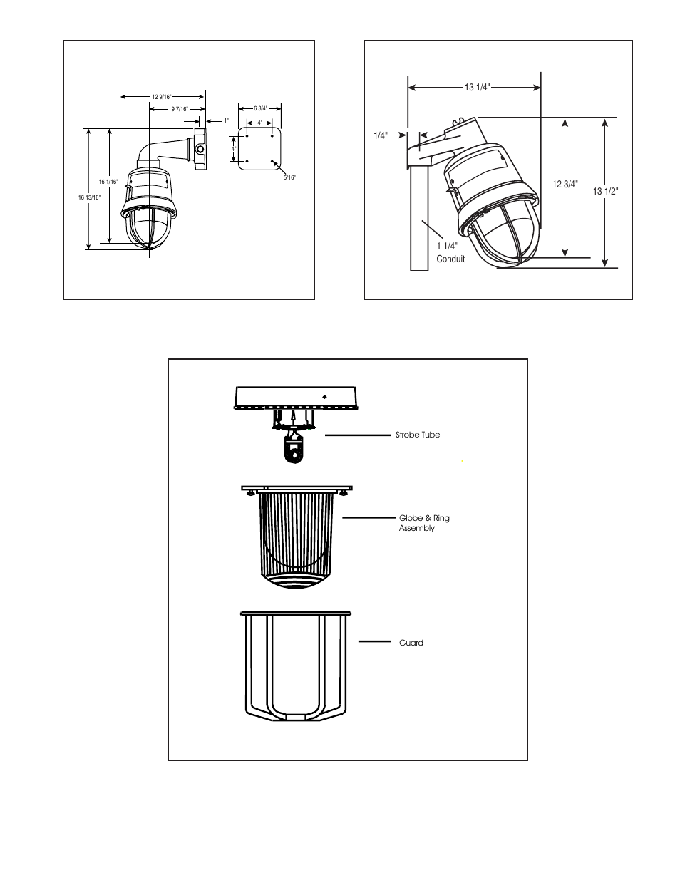 Edwards Signaling 116EXMRINH Series User Manual | Page 3 / 4