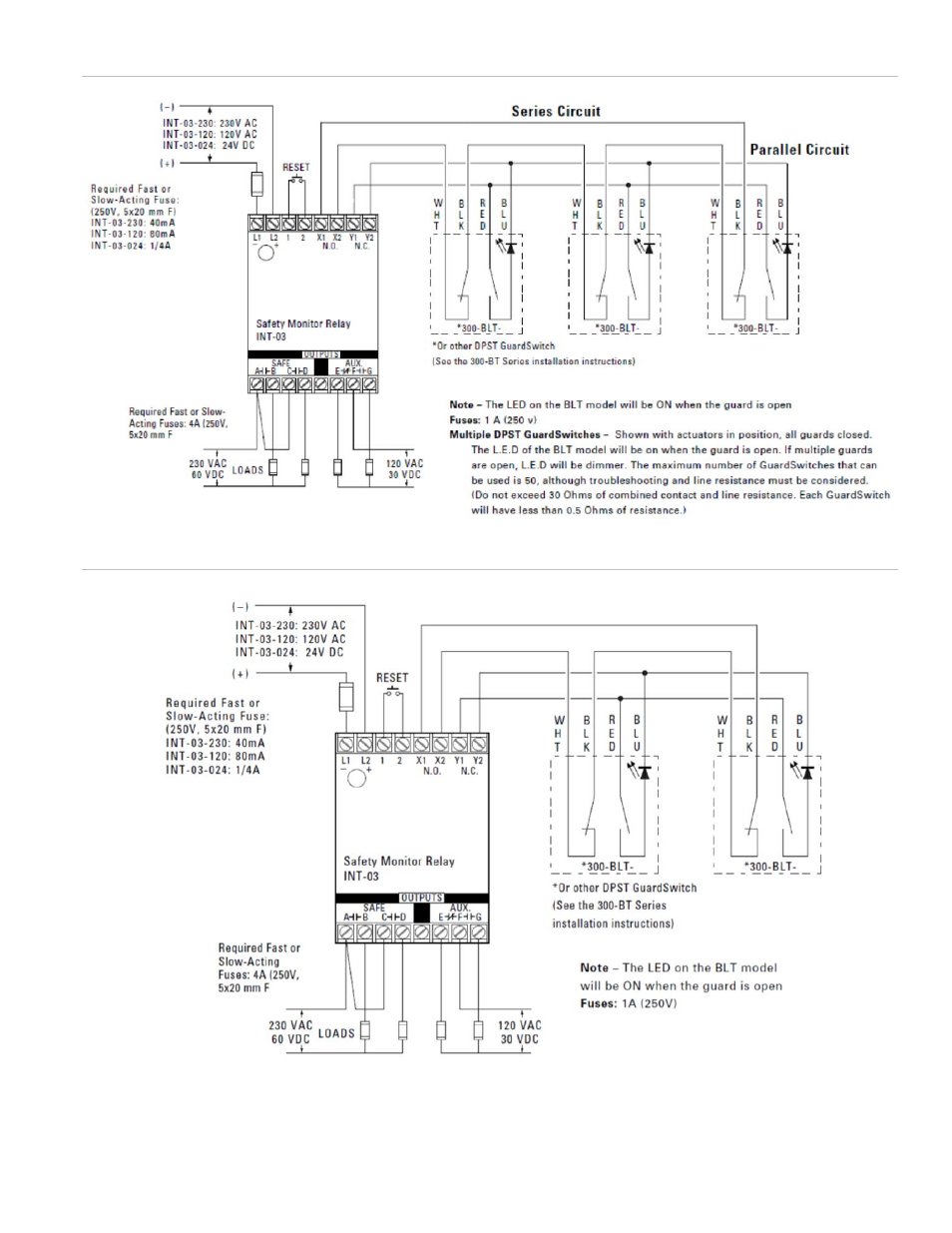 Edwards Signaling 301-BT Series User Manual | Page 3 / 6