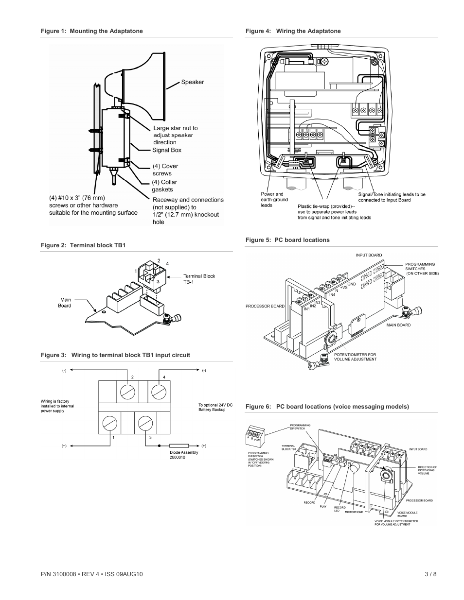 Edwards Signaling 5531MHV User Manual | Page 3 / 8