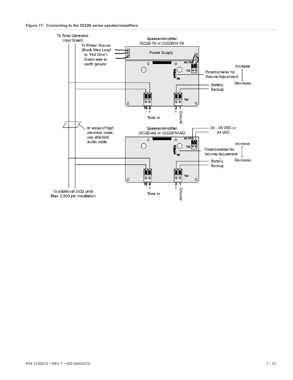 Edwards Signaling 5532M User Manual | Page 7 / 10