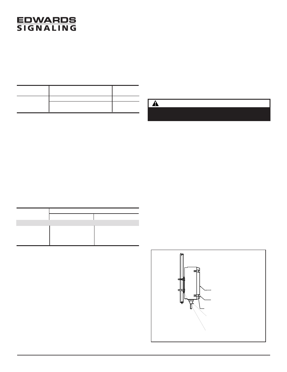 Edwards Signaling 5510M User Manual | 3 pages