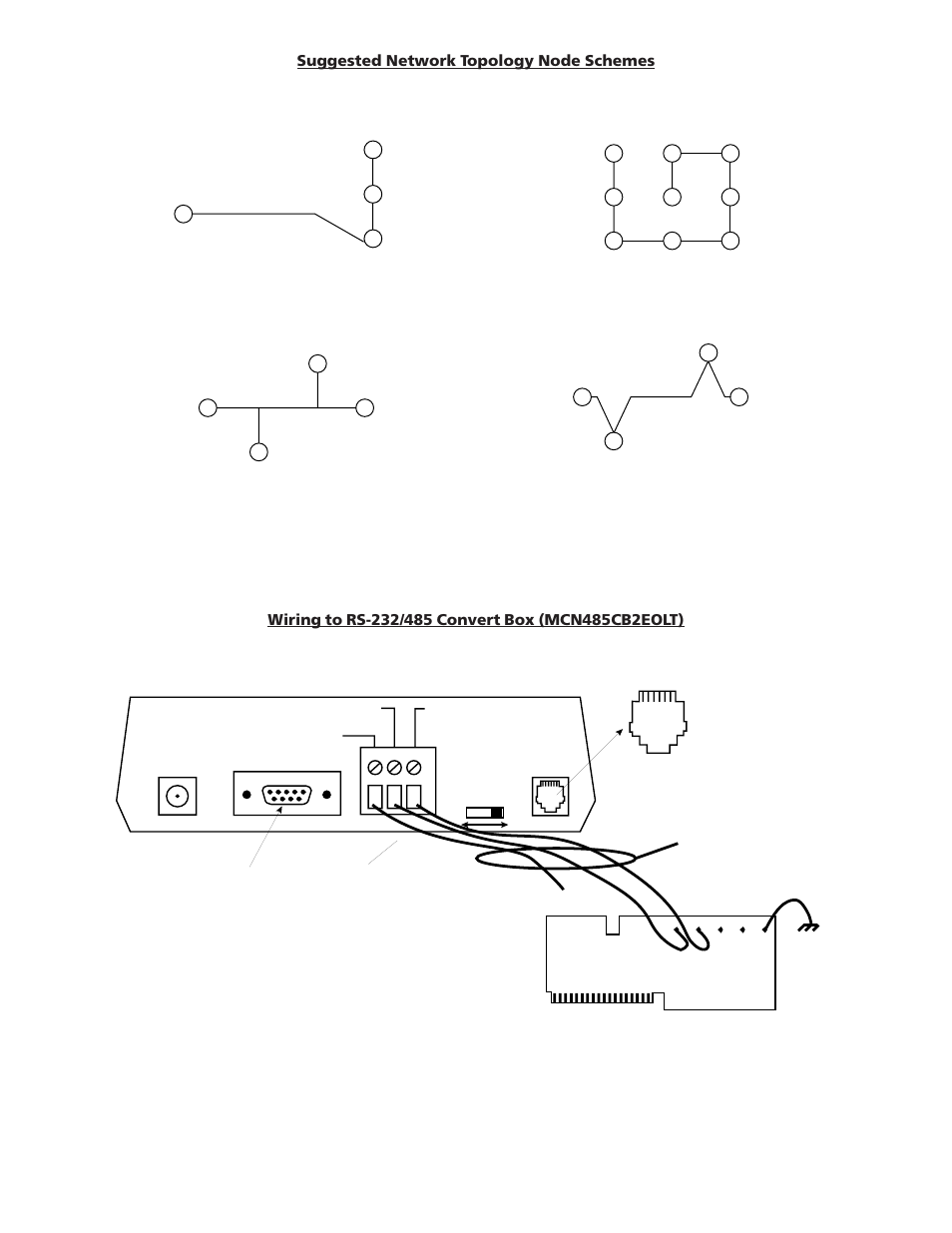 B) (a) (d) (c) | Edwards Signaling 5530M-485 User Manual | Page 11 / 13