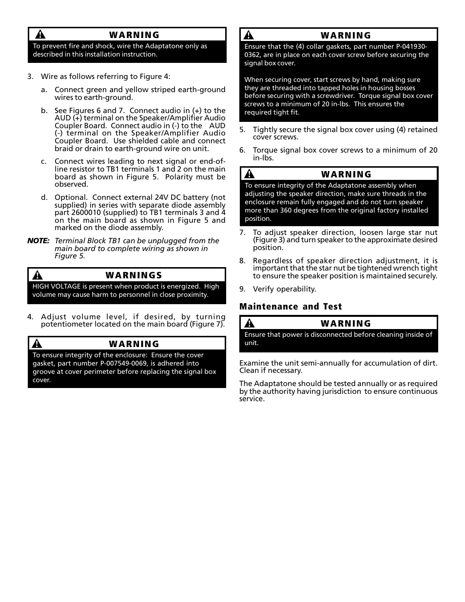 Edwards Signaling 5532MD User Manual | Page 2 / 4