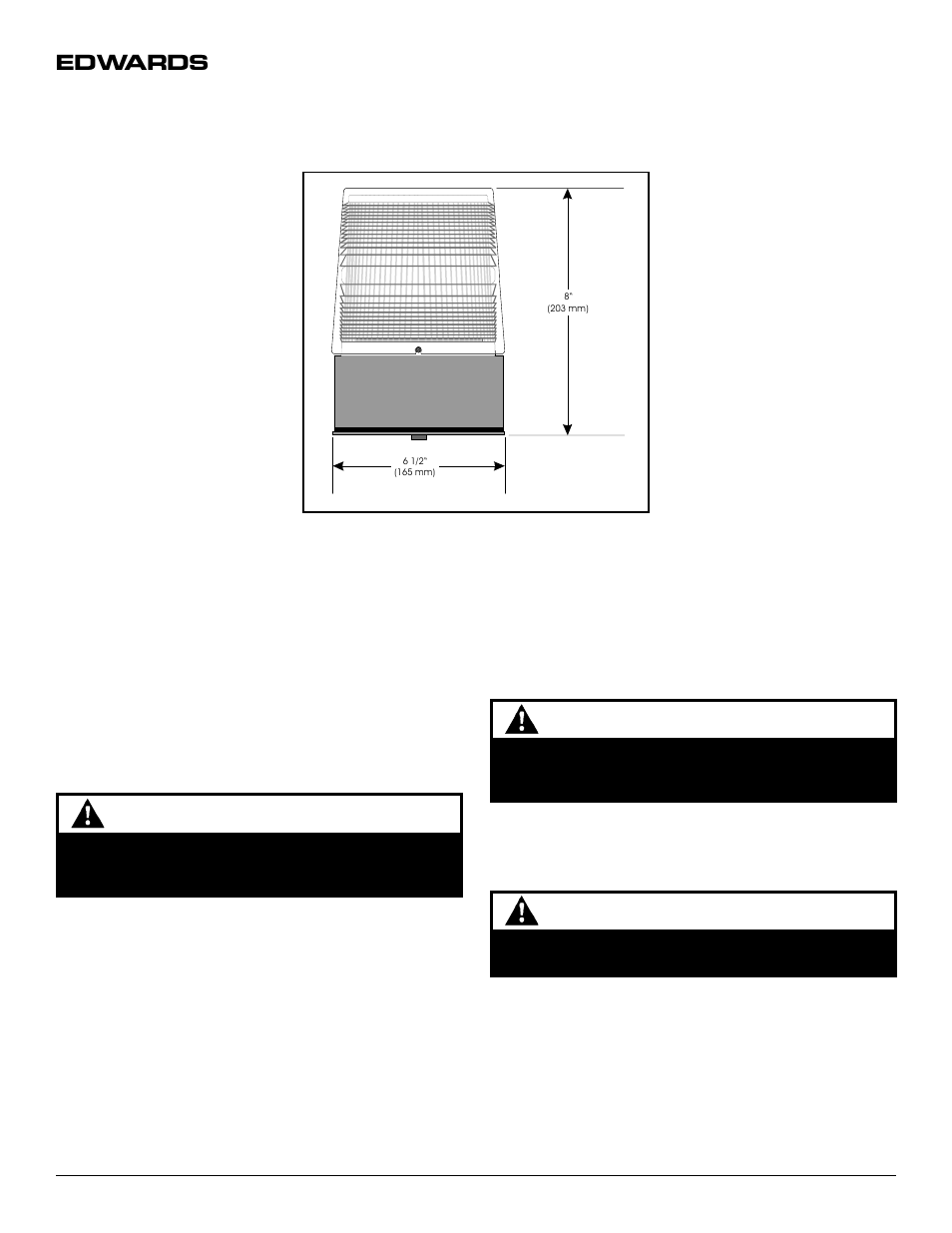 Edwards Signaling 57EDF Series User Manual | 2 pages