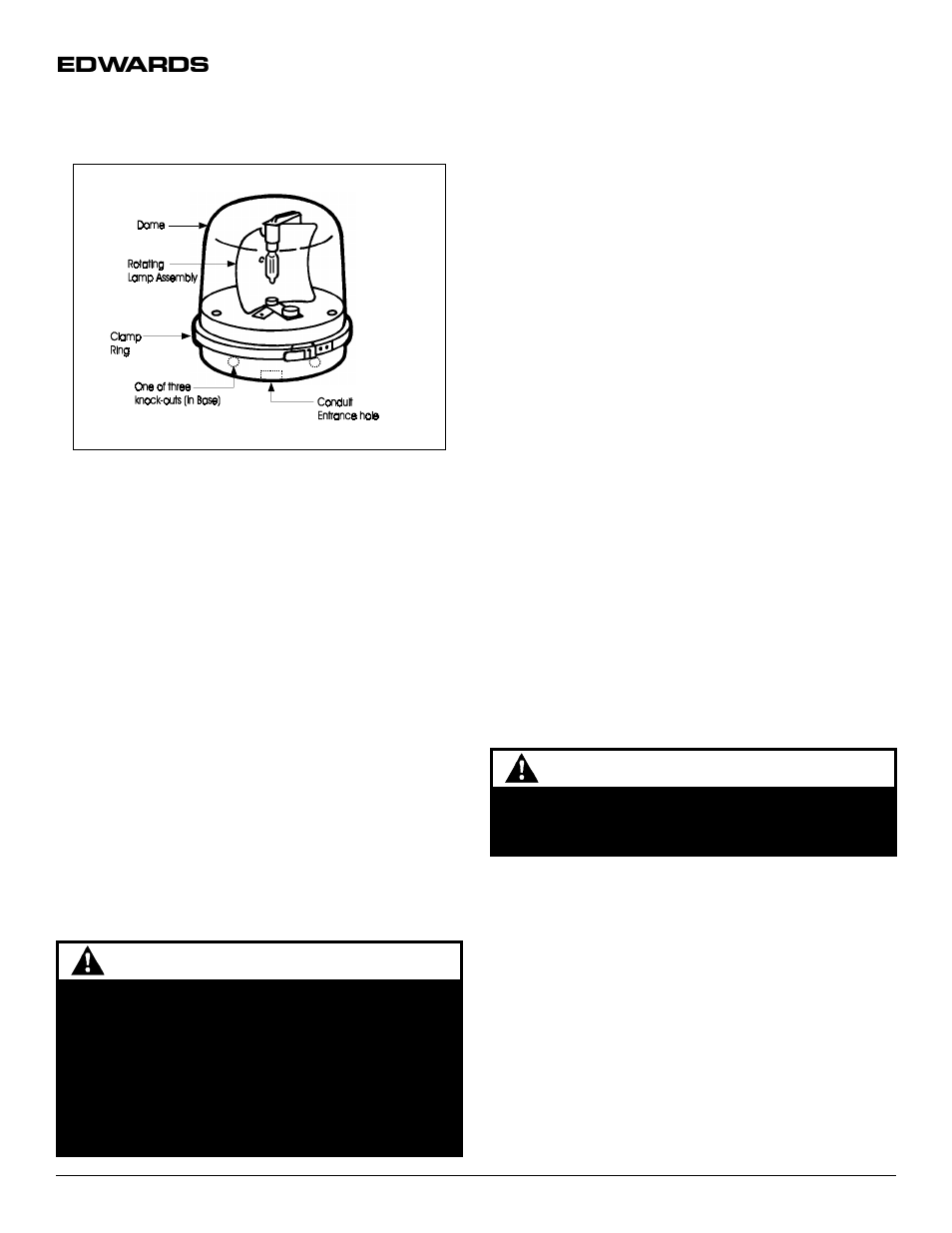 Edwards Signaling 58-N5-100WH User Manual | 2 pages