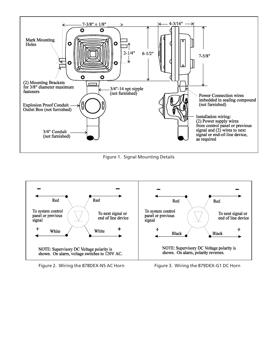 Edwards Signaling 879DEX User Manual | Page 2 / 2