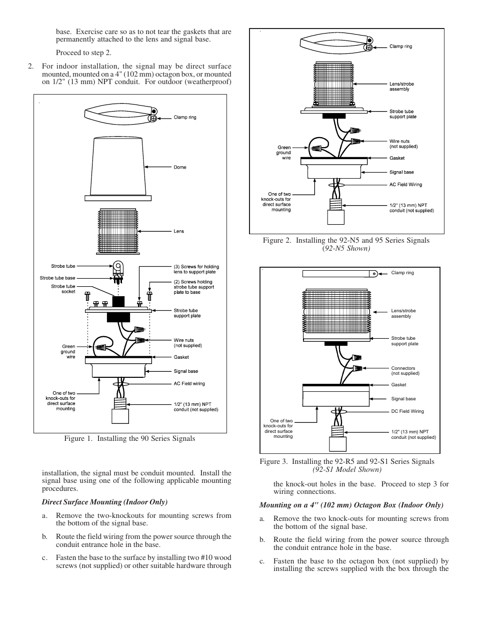 Edwards Signaling 95 Series User Manual | Page 2 / 4