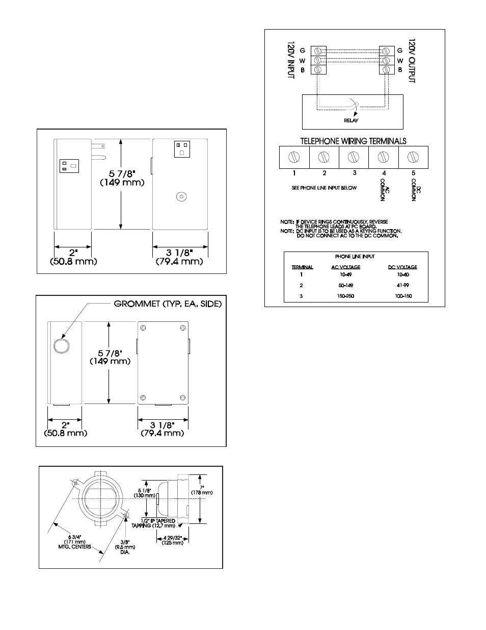 Edwards Signaling B-ERX-2100 User Manual | Page 2 / 2