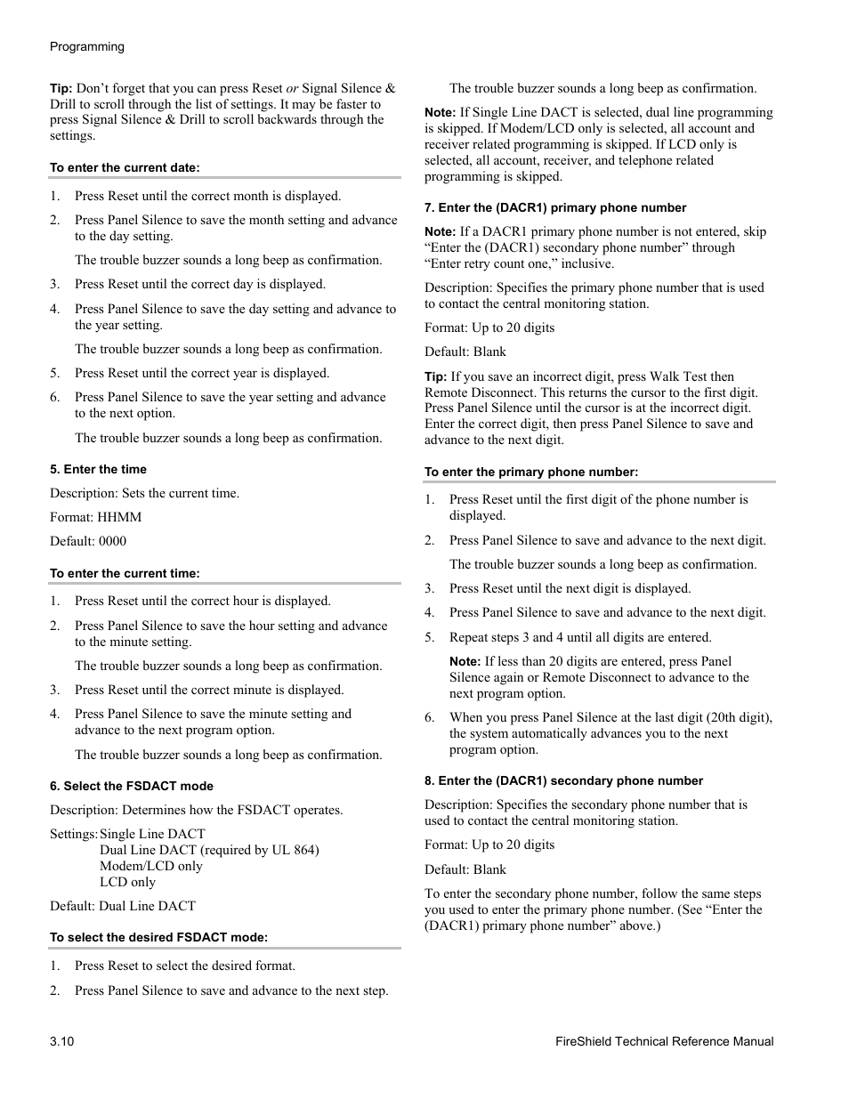 Edwards Signaling FireShield 10 Zone User Manual | Page 32 / 68