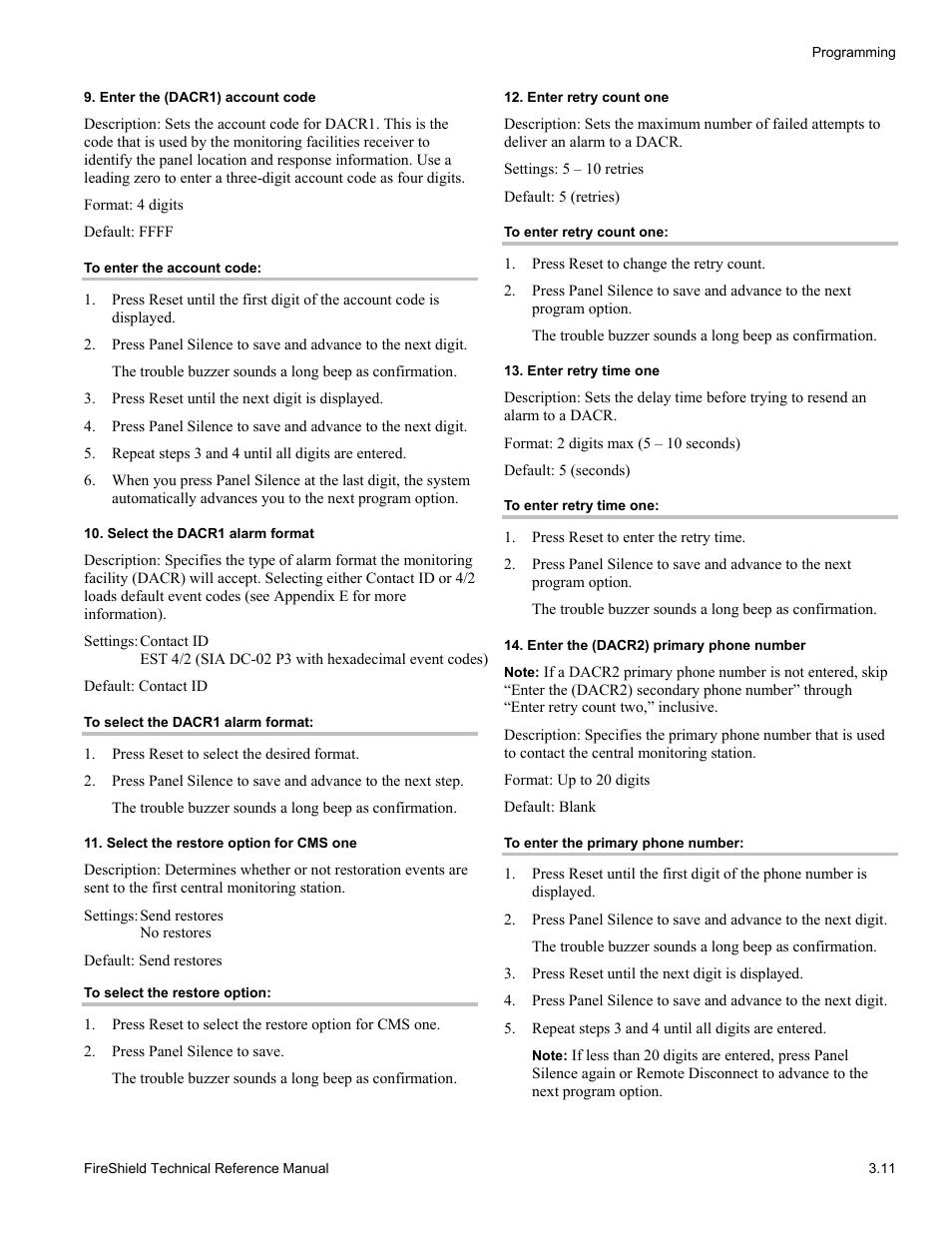 Edwards Signaling FireShield 10 Zone User Manual | Page 33 / 68