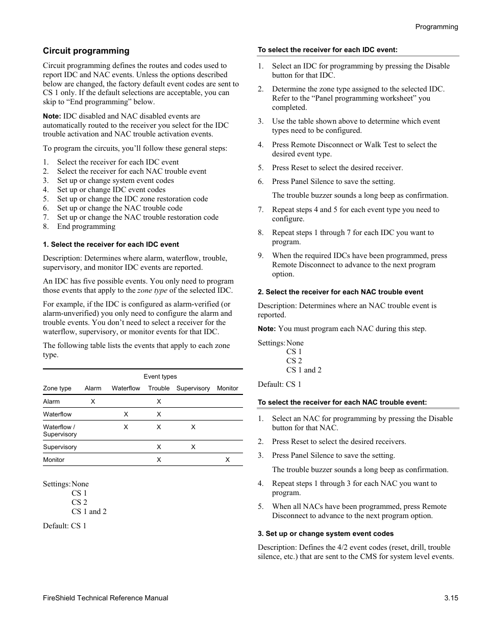 Edwards Signaling FireShield 10 Zone User Manual | Page 37 / 68