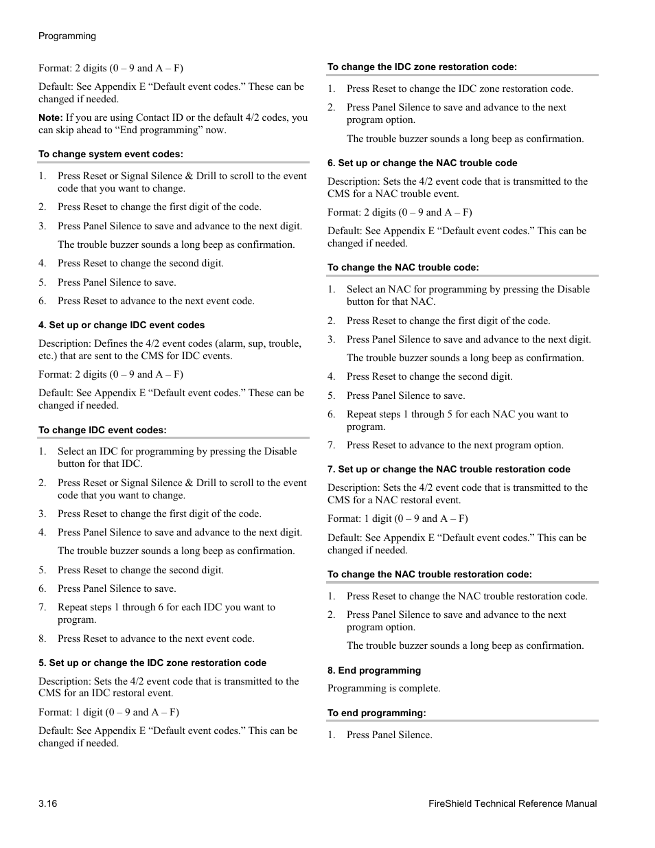 Edwards Signaling FireShield 10 Zone User Manual | Page 38 / 68