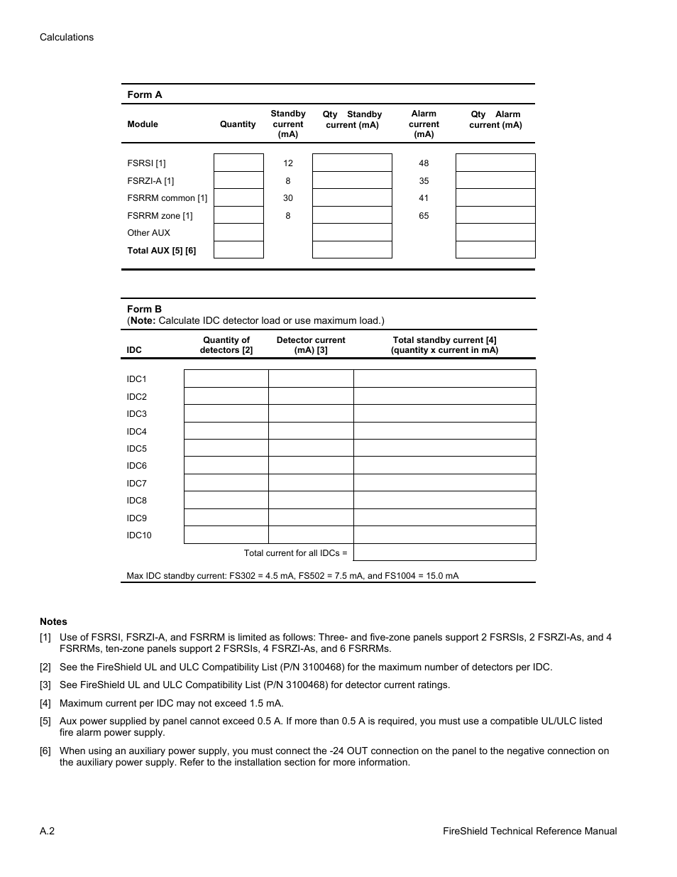 Edwards Signaling FireShield 10 Zone User Manual | Page 44 / 68
