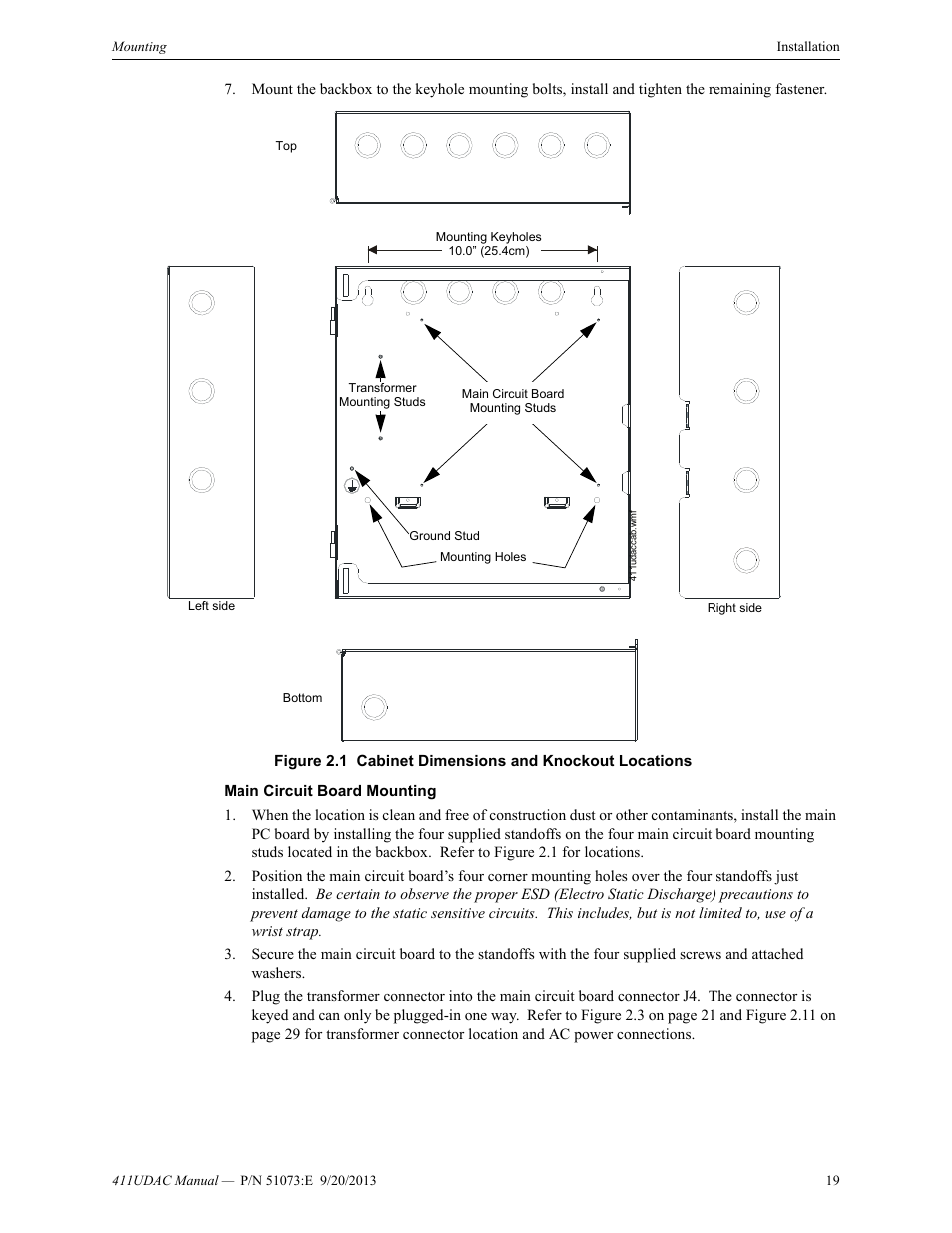 Fire-Lite 411UDAC Fire Alarm Communicator User Manual | Page 19 / 84