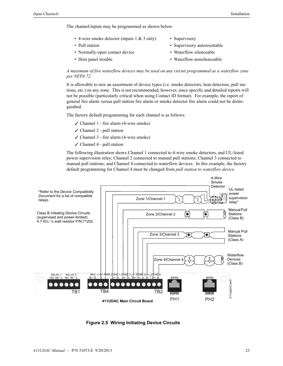 Fire-Lite 411UDAC Fire Alarm Communicator User Manual | Page 23 / 84