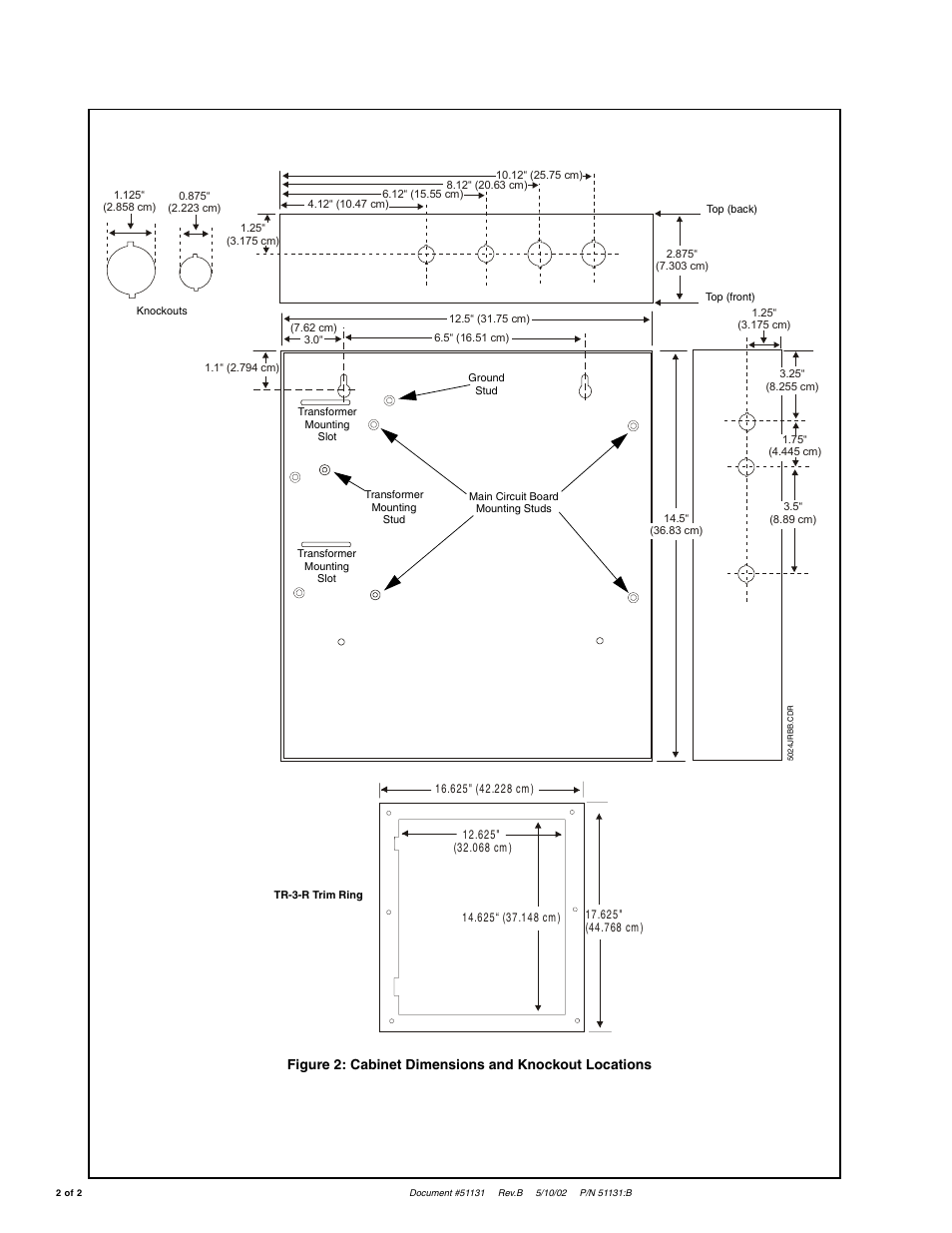 Fire-Lite 411UDAC Communicator Circuit Board & Transformer User Manual | Page 2 / 2