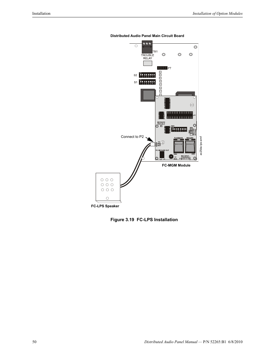 Fire-Lite ACC-25/50DAZS Distributed Audio Panel User Manual | Page 50 / 84