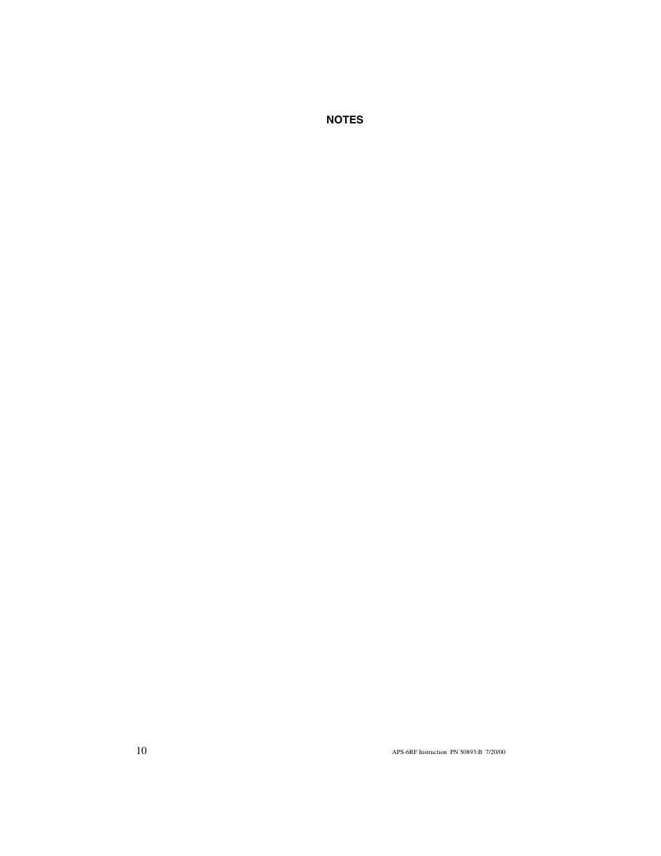Fire-Lite APS-6RF Auxiliary Power Supply User Manual | Page 10 / 28