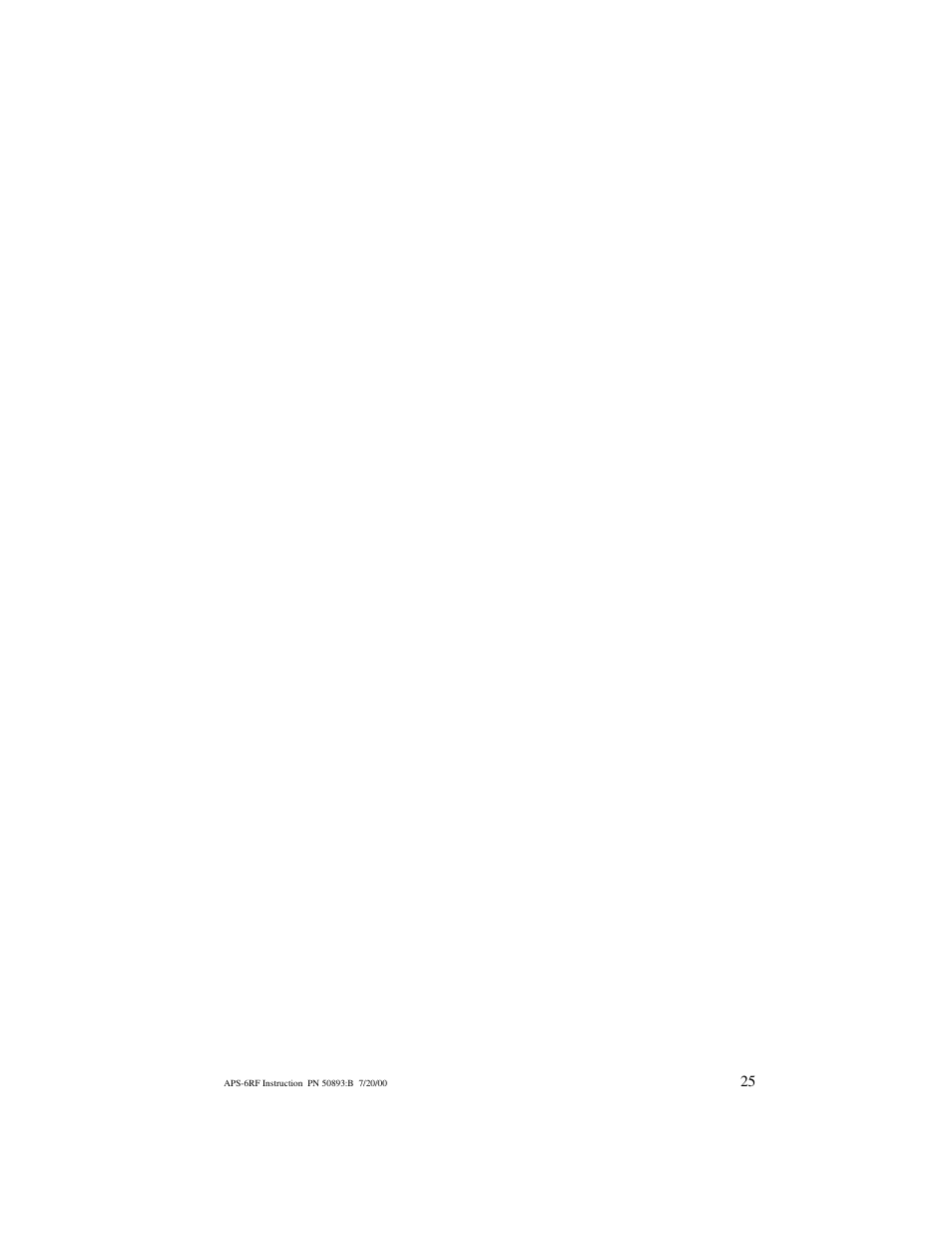 Fire-Lite APS-6RF Auxiliary Power Supply User Manual | Page 25 / 28