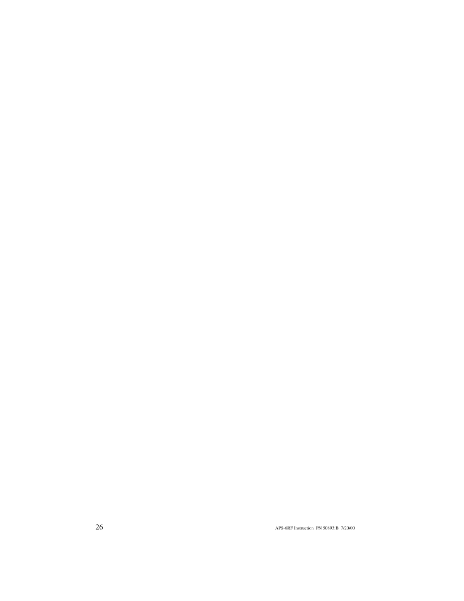 Fire-Lite APS-6RF Auxiliary Power Supply User Manual | Page 26 / 28