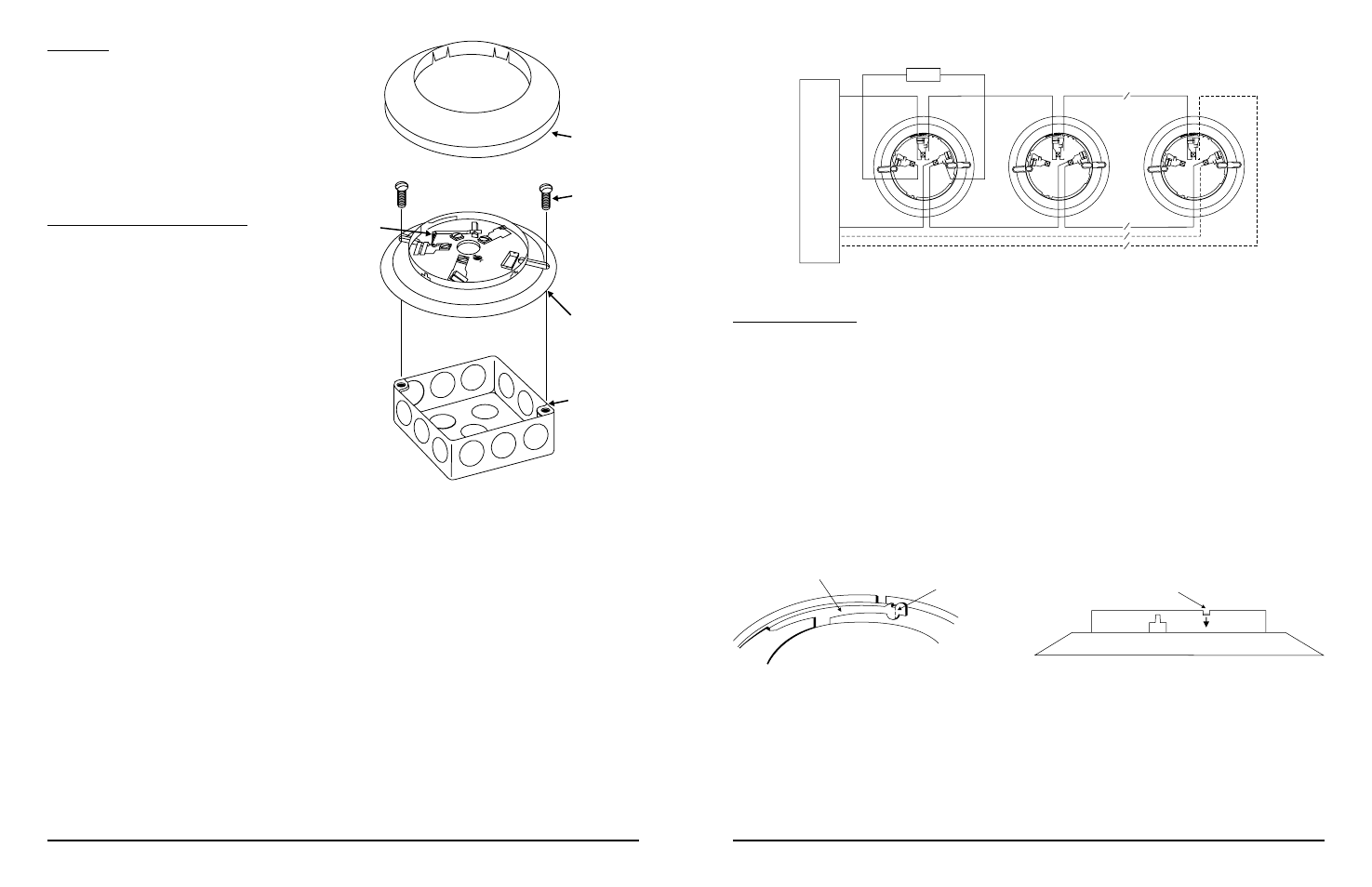 Fire-Lite B310LP Plug-in Base for Addressable Detector User Manual | Page 2 / 2