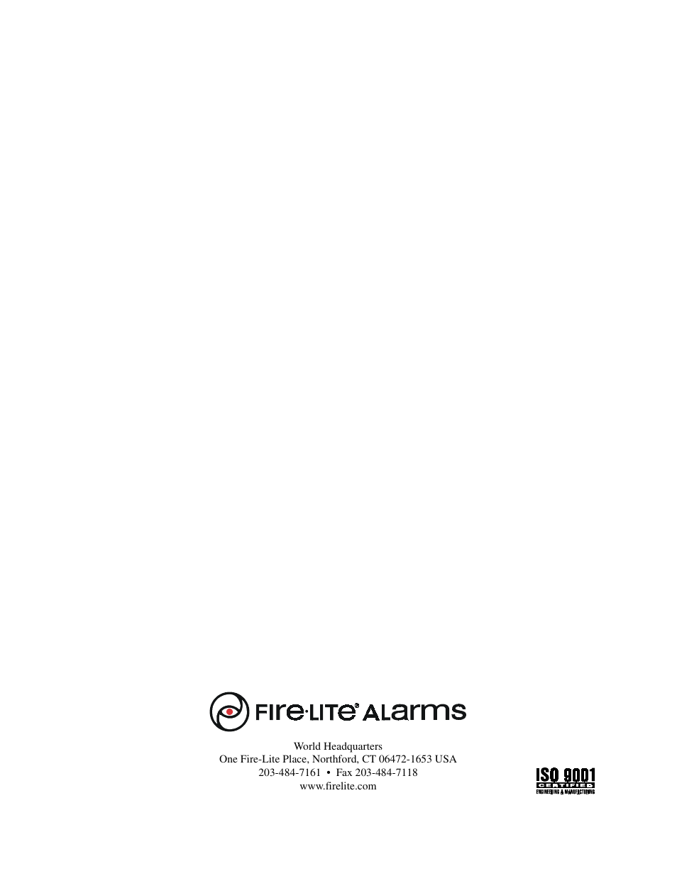 Fire-Lite CHG-120F Battery Charger User Manual | Page 28 / 28
