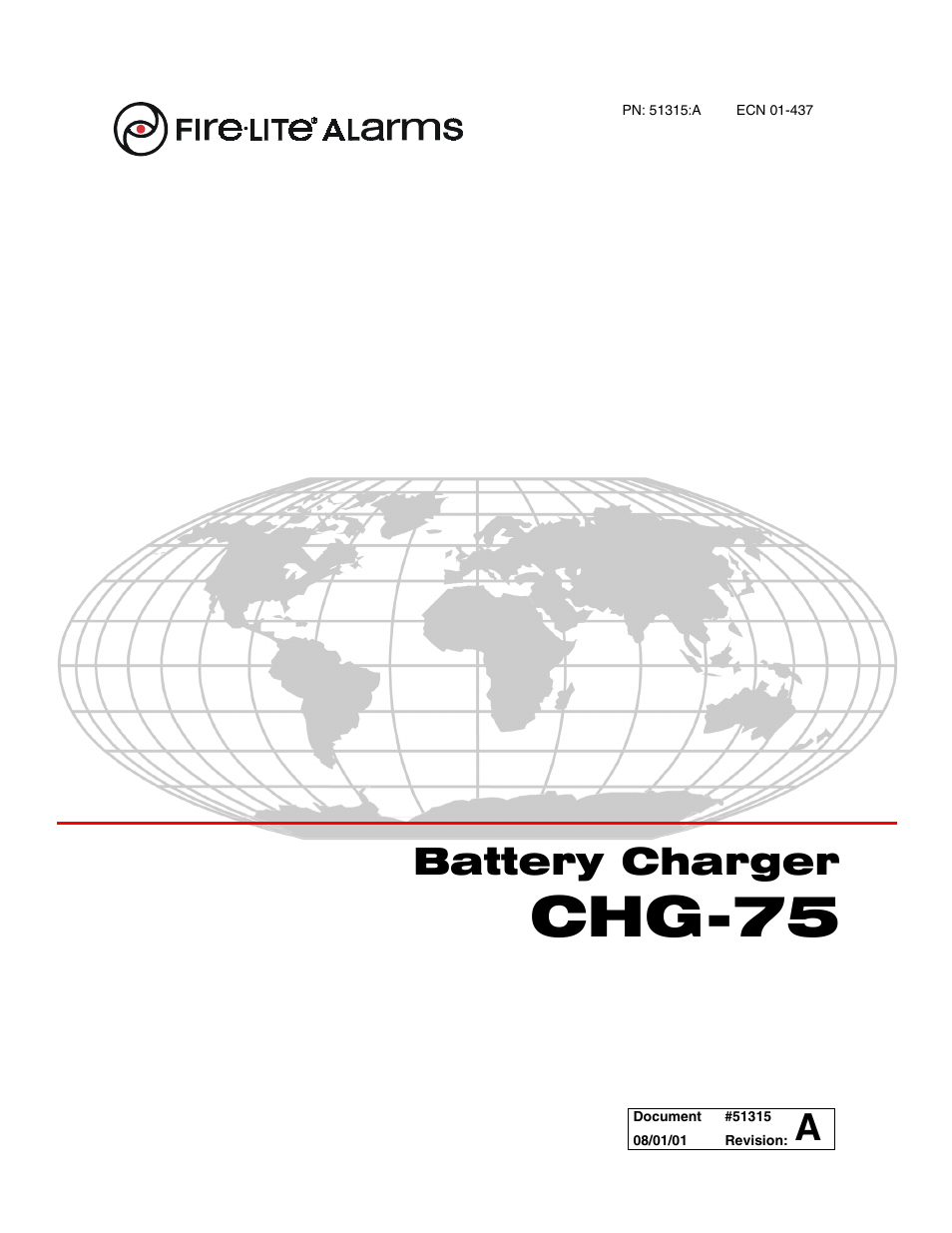 Fire-Lite CHG-75 Battery Charger User Manual | 32 pages